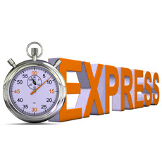 Expressversand der Plakate in Kulmbach Bad Neustadt und Haßfurt